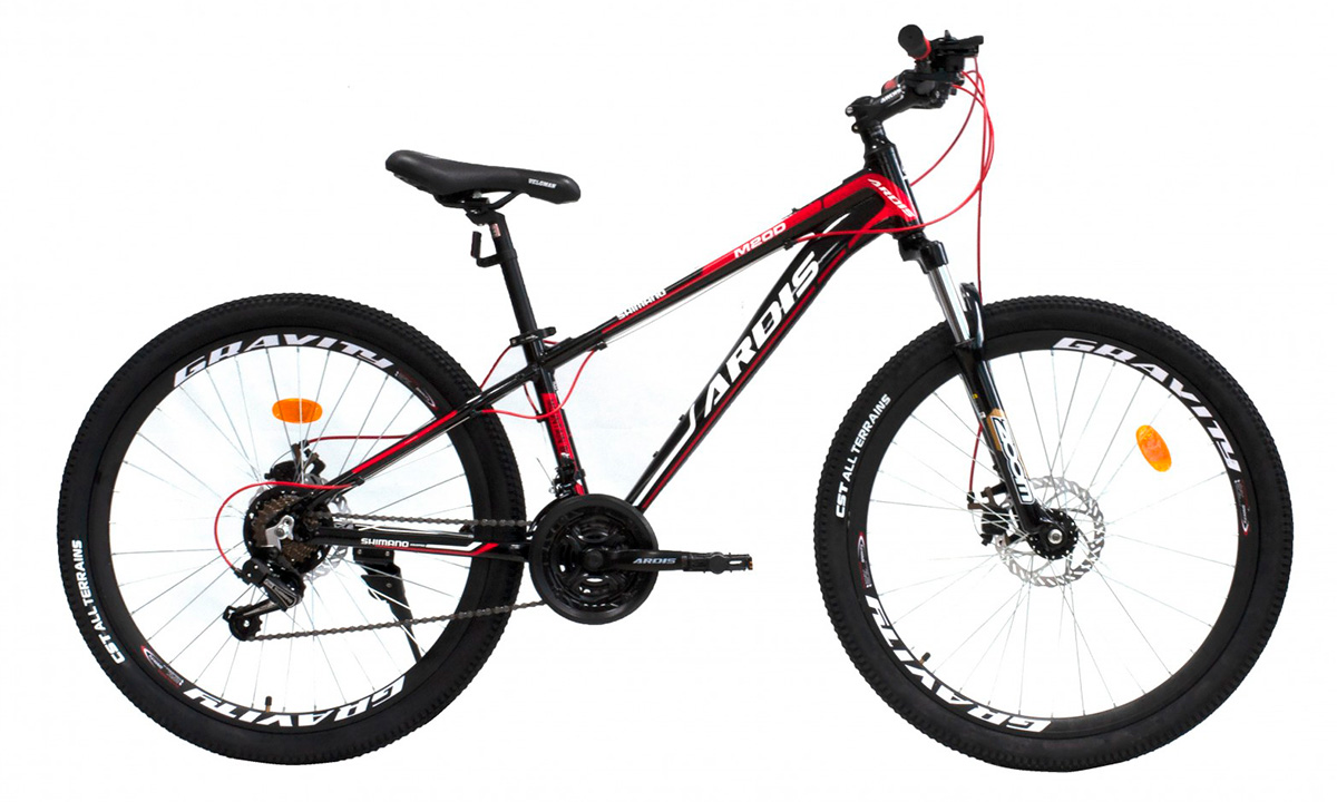 Фотографія Велосипед ARDIS AL M20D 26", розмір XS, чорно-червоний